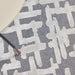 תמונה מזווית מספר 2 של המוצר ISHARA | שטיח מעוצב בגוון אפור
