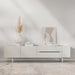 תמונה מזווית מספר 2 של המוצר KUPPER | מזנון מודרני לסלון בגוון לבן