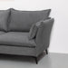 תמונה מזווית מספר 8 של המוצר LUMERIN | ספה תלת מושבית מעוצבת לסלון בבד אריג נעים למגע