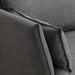 תמונה מזווית מספר 9 של המוצר LUMERIN | ספה תלת מושבית מעוצבת לסלון בבד אריג נעים למגע