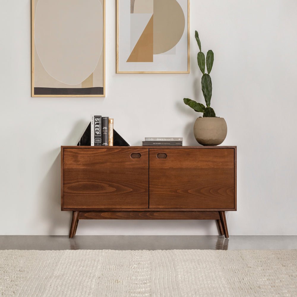 ARVEDE | שידת אחסון כפרית עם מדפים - KUALA