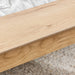 תמונה מזווית מספר 7 של המוצר GORDON | ספסל מעץ אלון בגוון טבעי