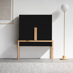 BANKS | שידה מעוצבת בשילוב עץ אלון מלא - KUALA