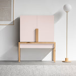 BANKS | שידה מעוצבת בשילוב עץ אלון מלא - KUALA