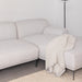 תמונה מזווית מספר 9 של המוצר LISA | ספה פינתית בז' אפרפר מודרנית לסלון מבד אריג רחיץ