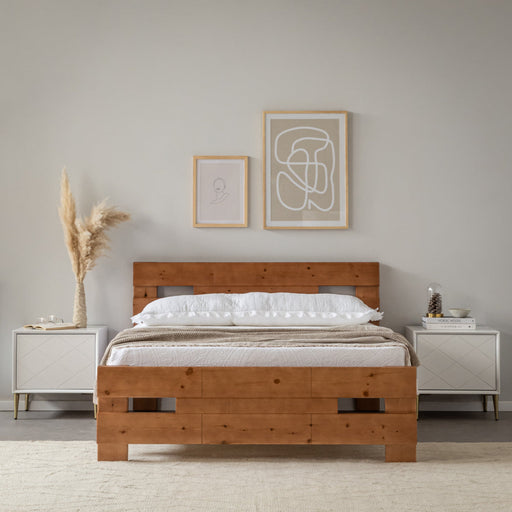 מעבר לעמוד מוצר WOODSTOVE | מיטה זוגית מעץ מלא