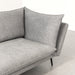תמונה מזווית מספר 5 של המוצר BONGO | ספה דו מושבית נוחה ומעוצבת בבד אריג רחיץ