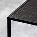 תמונה מזווית מספר 2 של המוצר FELIXEN | שולחן שחור דמוי שיש