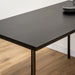תמונה מזווית מספר 3 של המוצר NISHI | שולחן בר משולב ברזל ועץ בגוון שחור