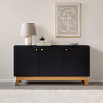 BLUES | קומודה נורדית עם ידיות מוזהבות - KUALA