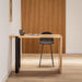 תמונה מזווית מספר 3 של המוצר KUMIKO | שולחן בר מעץ מלא בשילוב ברזל