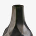 תמונה מזווית מספר 3 של המוצר QUADRO | אגרטל קרמיקה מעוצב בגוון שחור מטאלי