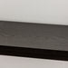 תמונה מזווית מספר 6 של המוצר LADY | קונסולה מעוגלת מברזל בשילוב עץ בגוון שחור