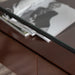 תמונה מזווית מספר 6 של המוצר KOB | שולחן סלון מלבני בשילוב עץ, ברזל וזכוכית