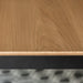 תמונה מזווית מספר 4 של המוצר SPONDER | שולחן אוכל בגוון עץ אלון עם רגלי עץ מלא בגוון שחור