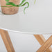 תמונה מזווית מספר 4 של המוצר HERMES | שולחן צד מעץ מלא