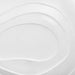 תמונה מזווית מספר 4 של המוצר RIPPLET | צלחת הגשה מפורצלן בגוון לבן