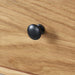 תמונה מזווית מספר 8 של המוצר LEIF | קונסולה נורדית מעץ ומסגרת ברזל שחורה