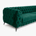תמונה מזווית מספר 7 של המוצר CANIJA | ספה דו מושבית לסלון בעיצוב וינטג' וריפוד קטיפה רחיץ