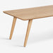 תמונה מזווית מספר 4 של המוצר LANDER | שולחן סלון מעודן מעץ עם רגלי עץ מלא