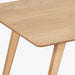 תמונה מזווית מספר 5 של המוצר LANDER | שולחן סלון מעודן מעץ עם רגלי עץ מלא