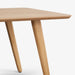 תמונה מזווית מספר 6 של המוצר LANDER | שולחן סלון מעודן מעץ עם רגלי עץ מלא