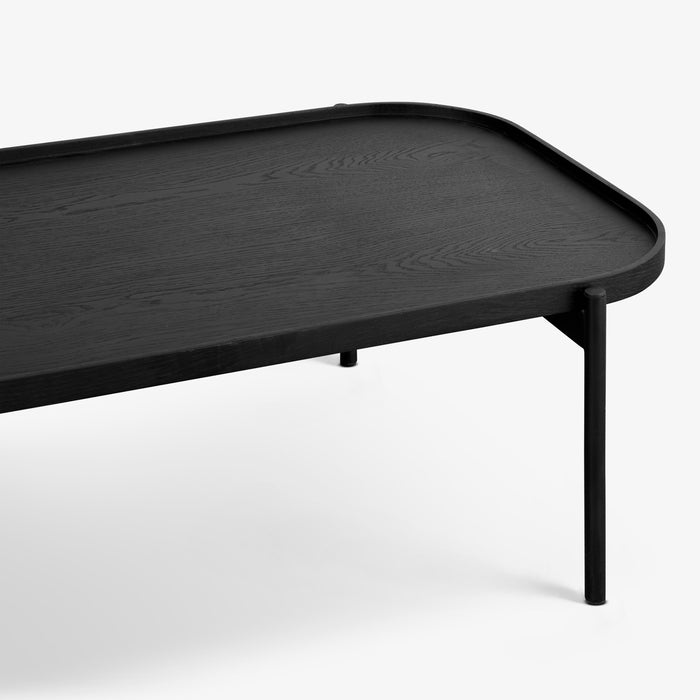 CARLSAN | שולחן סלון מעץ בגוון שחור