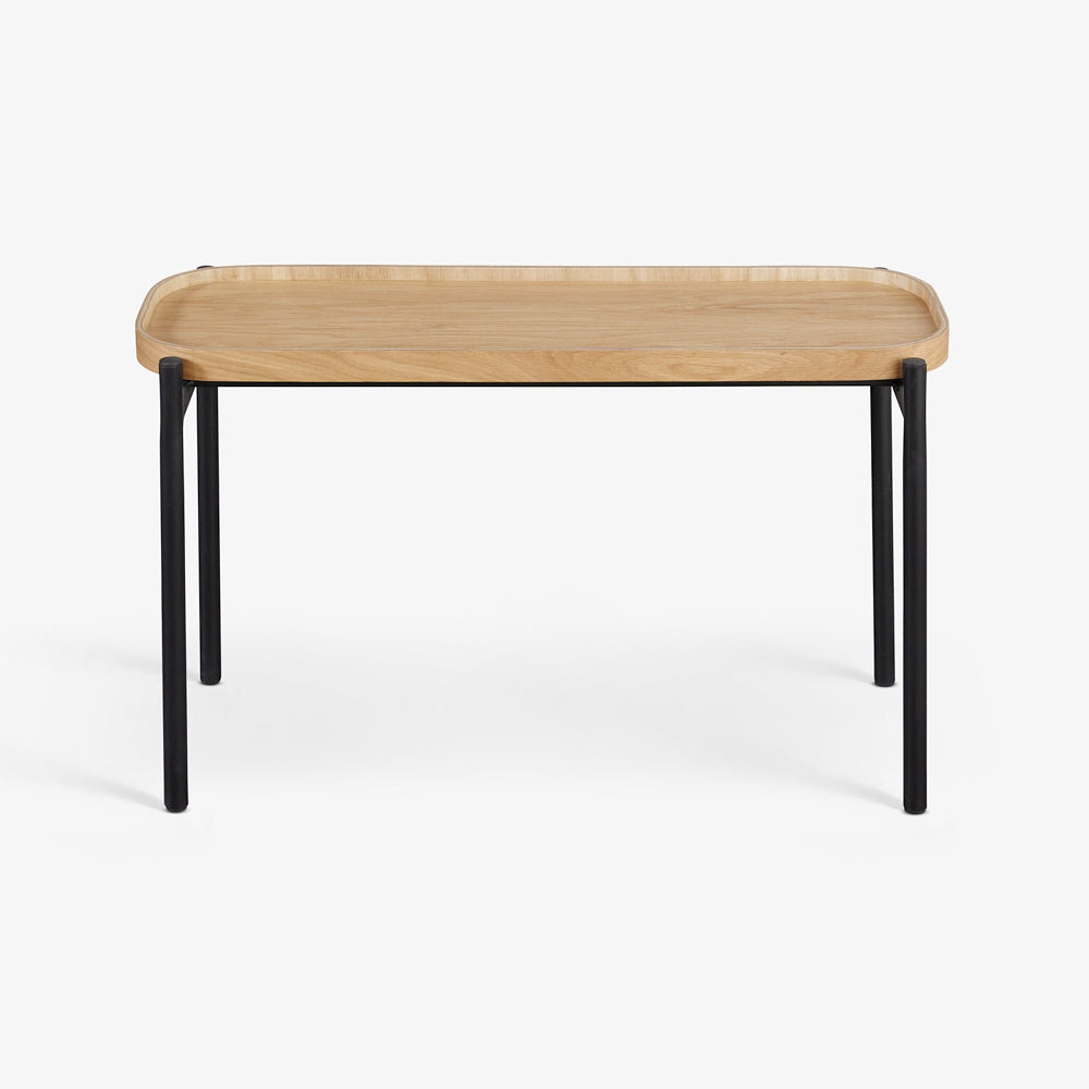 FLEK | שולחן צד נורדי מעץ בגוון טבעי