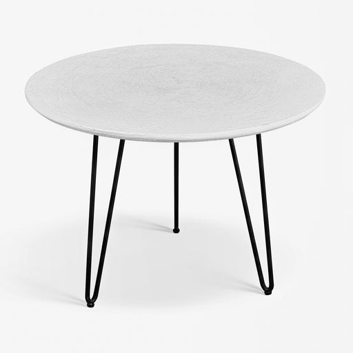 מעבר לעמוד מוצר Kolet | שולחן עגול בטקסטורת בטון קוטר 60 ס"מ