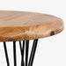 תמונה מזווית מספר 5 של המוצר AMERI | שולחן עץ אלון מלא גזע בלתי גזום