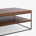 תמונה מזווית מספר 7 של המוצר COCOA | שולחן עץ בשילוב ברזל לסלון
