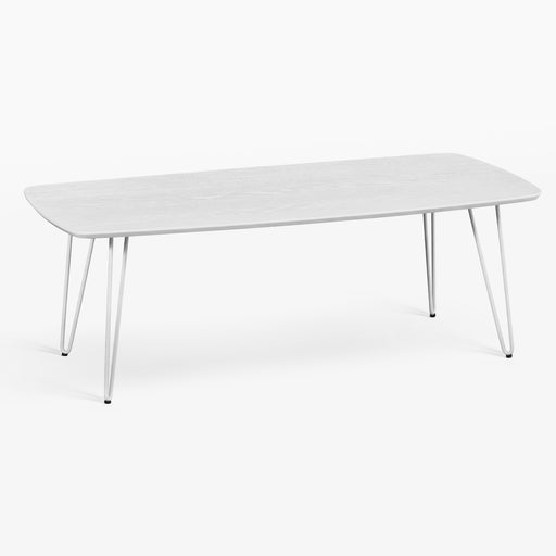 מעבר לעמוד מוצר SNOW | שולחן סלון מעודן מעץ בגוון לבן
