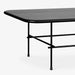 תמונה מזווית מספר 6 של המוצר SOPRANO | שולחן סלון מעץ שחור בגימור מעוגל