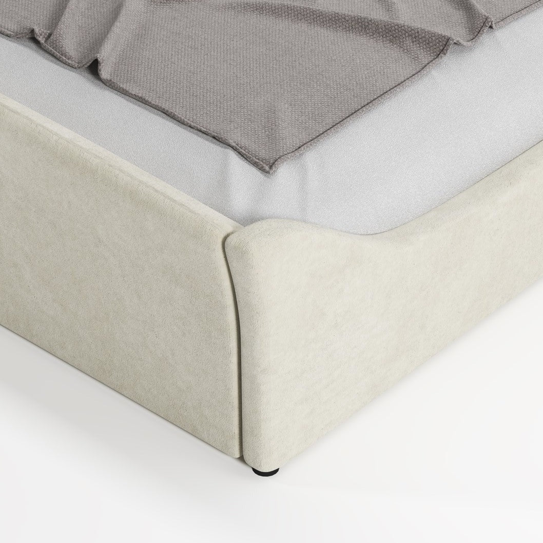 LEIA | מיטה מרופדת קלאסית עם מסגרת מעוצבת - KUALA