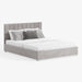 תמונה מזווית מספר 1 של המוצר TEMMA | מיטה מודרנית עם תיפורים דקוראטיביים וארגז מצעים