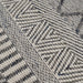 תמונה מזווית מספר 5 של המוצר ROCHER | שטיח צמר קלוע בגווני אפור שמנת