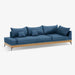 תמונה מזווית מספר 6 של המוצר Galene | ספה תלת מושבית מעוצבת לסלון