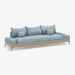 תמונה מזווית מספר 1 של המוצר EVERLEE | ספה תלת מושבית אורבנית לסלון