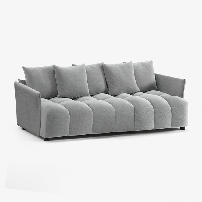 FOMA | ספה תלת-מושבית עם תיפורי ריבועים