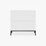 BRIELLA NIGHTSTAND | שידת לילה מעוצבת עם חיתוכים דקורטיביים - KUALA