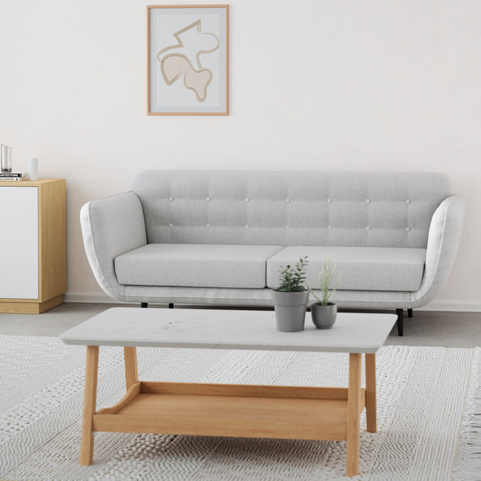 IDA | ספה דו-מושבית מושלמת בגוון אפור