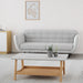 תמונה מזווית מספר 2 של המוצר Ida | ספה דו-מושבית מושלמת בגוון אפור