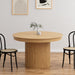 תמונה מזווית מספר 12 של המוצר Janis | שולחן אוכל עגול נפתח עם רגל מעוצבת